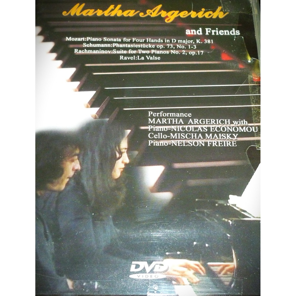 Martha Argerich and Friends DVD Mischa - Maisky, Nicholas,  Economou - DVD